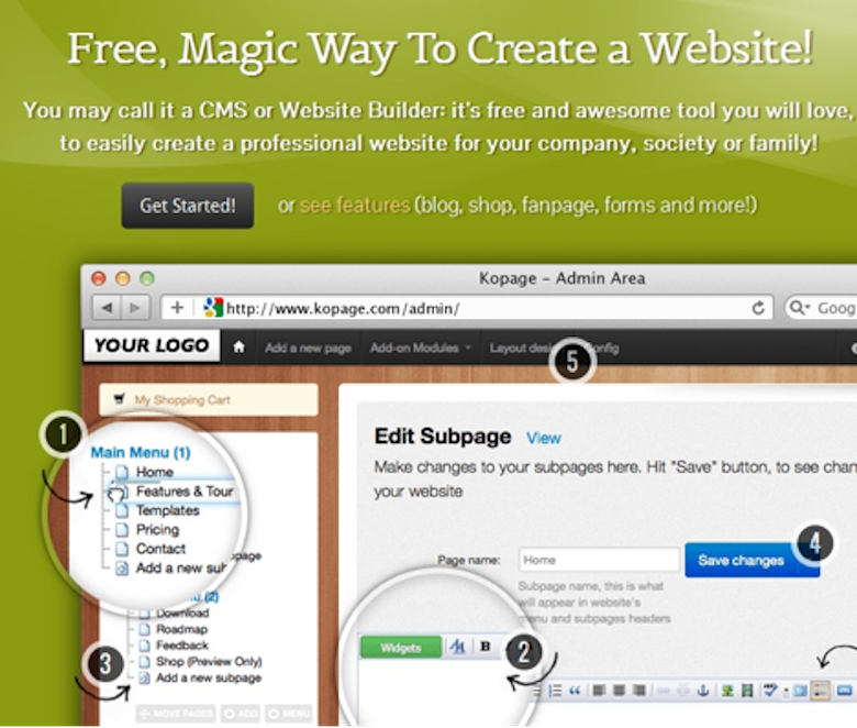 优设网10大零编码基础的建站神器