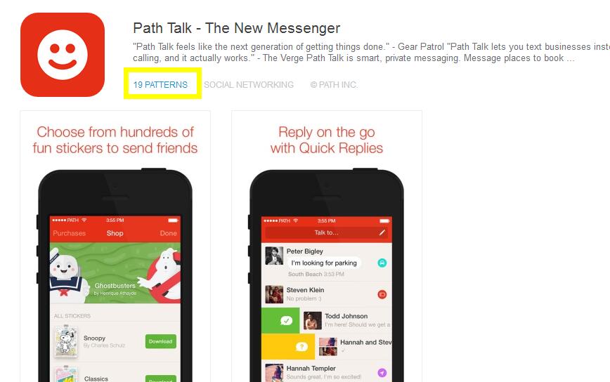 优设利器推荐!专门收集优秀APP截图的酷站P