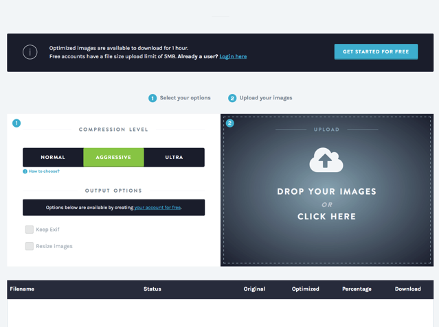 酷站两连发!两个高质量的图片在线压缩工具