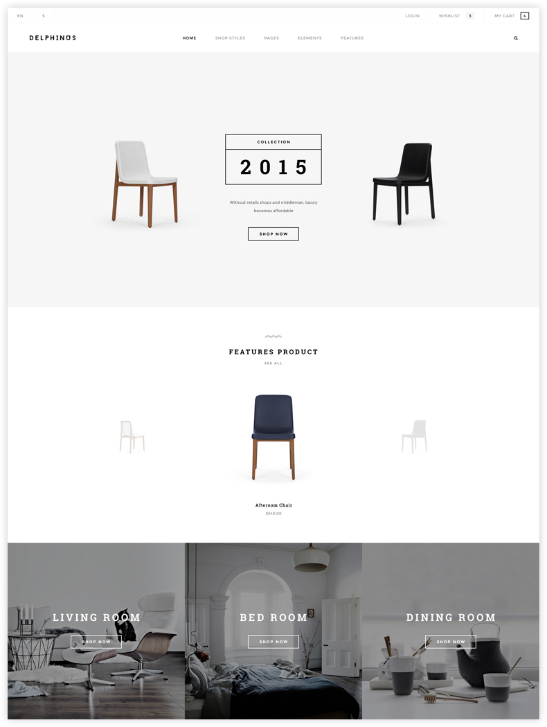 想做出极简风格的电商设计,只需要学会这3个方法